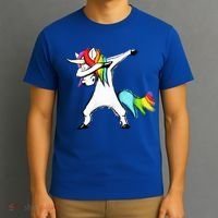 Dabbing Unicorn - Autism Awareness T-Shirt thumb 3