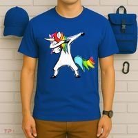Dabbing Unicorn - Autism Awareness T-Shirt thumb 6
