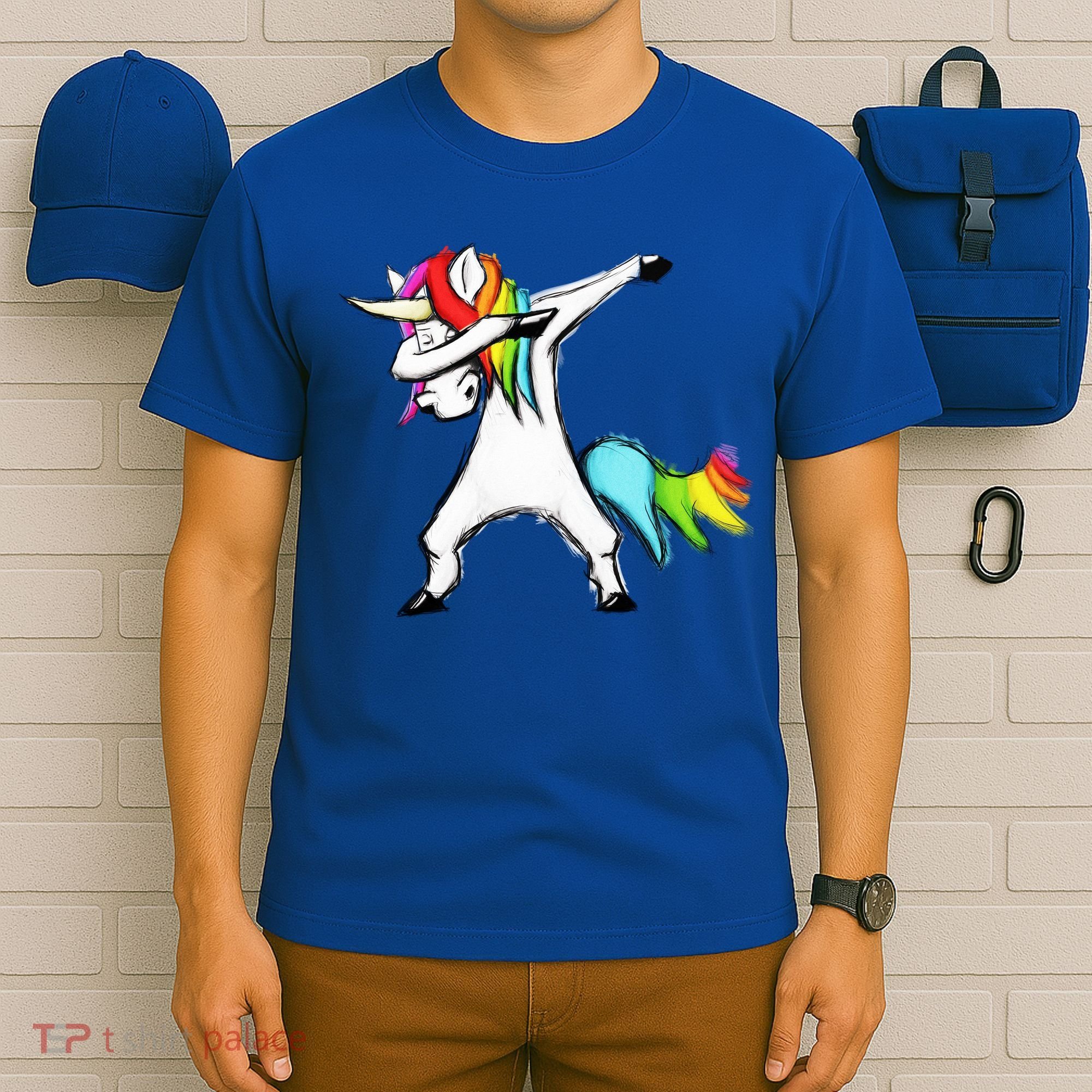 Dabbing Unicorn - Autism Awareness T-Shirt