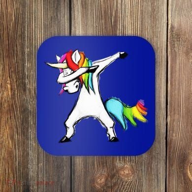 Dabbing Unicorn - Autism Awareness Coaster