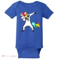 Dabbing Unicorn - Autism Awareness Baby Bodysuit thumb 0