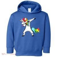 Dabbing Unicorn - Autism Awareness Toddler Hoodie thumb 0