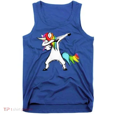Dabbing Unicorn - Autism Awareness Tank Top