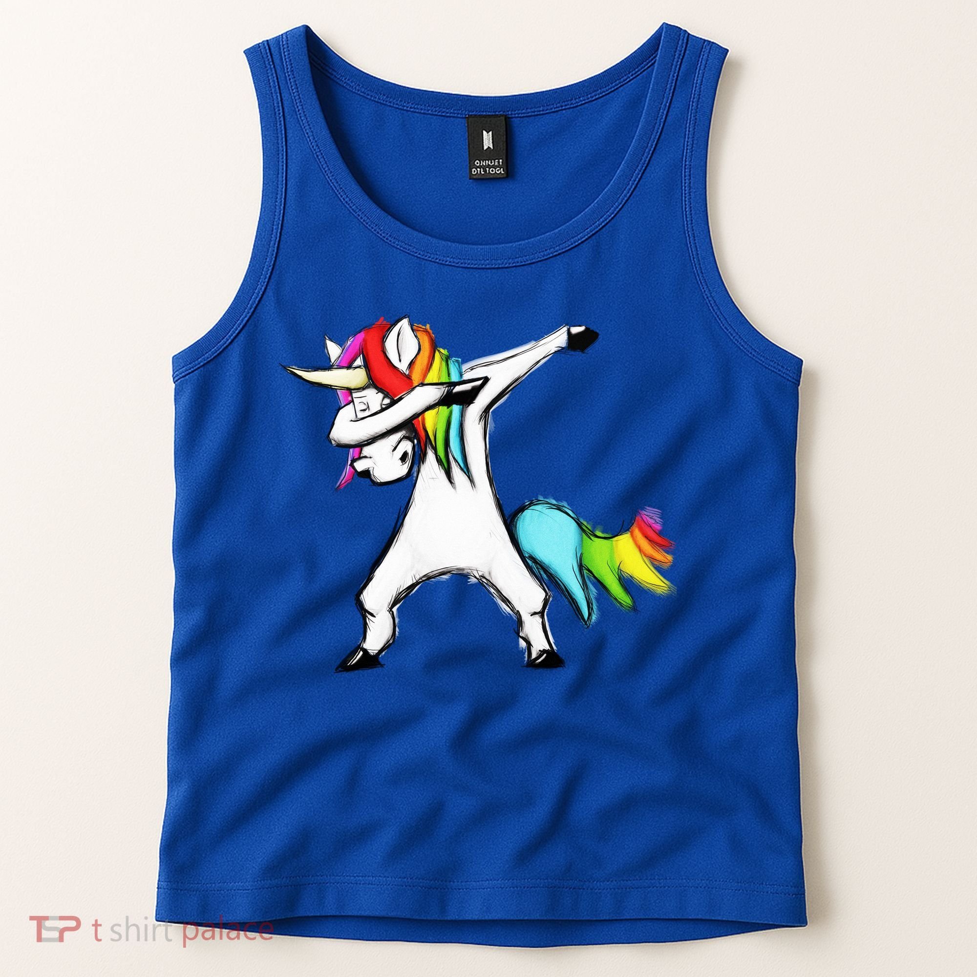 Dabbing Unicorn - Autism Awareness Tank Top