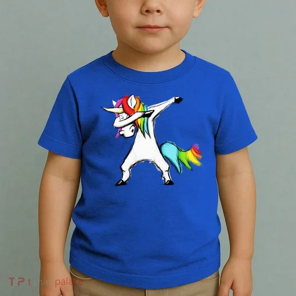Dabbing Unicorn - Autism Awareness Toddler T-Shirt