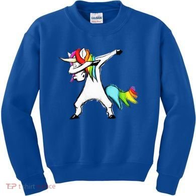 Dabbing Unicorn - Autism Awareness Kids Sweatshirt