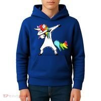Dabbing Unicorn - Autism Awareness Kids Hoodie thumb 4