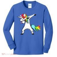 Dabbing Unicorn - Autism Awareness Kids Long Sleeve Shirt thumb 0