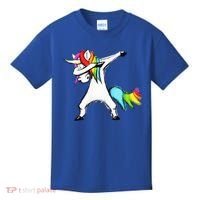 Dabbing Unicorn - Autism Awareness Kids T-Shirt thumb 0