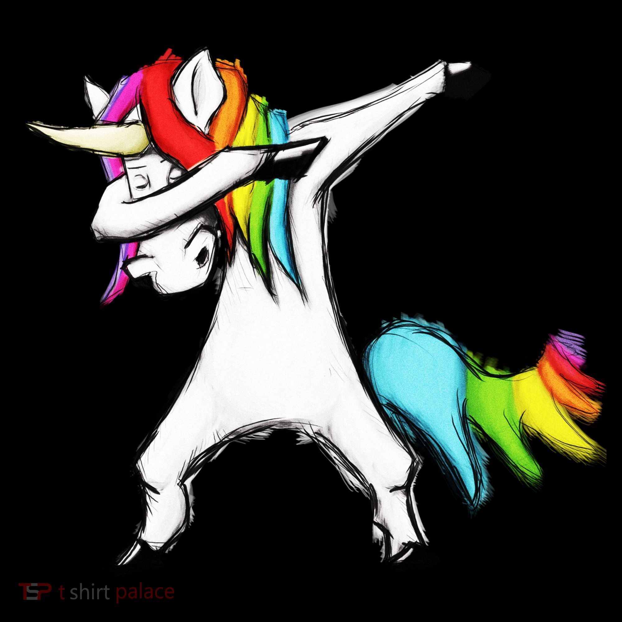Dabbing Unicorn Doggie Tank