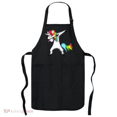 Dabbing Unicorn Apron