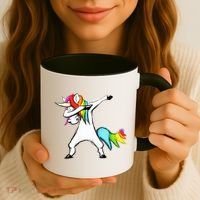 Dabbing Unicorn Coffee Mug thumb 3