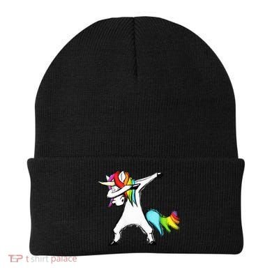 Dabbing Unicorn Beanie