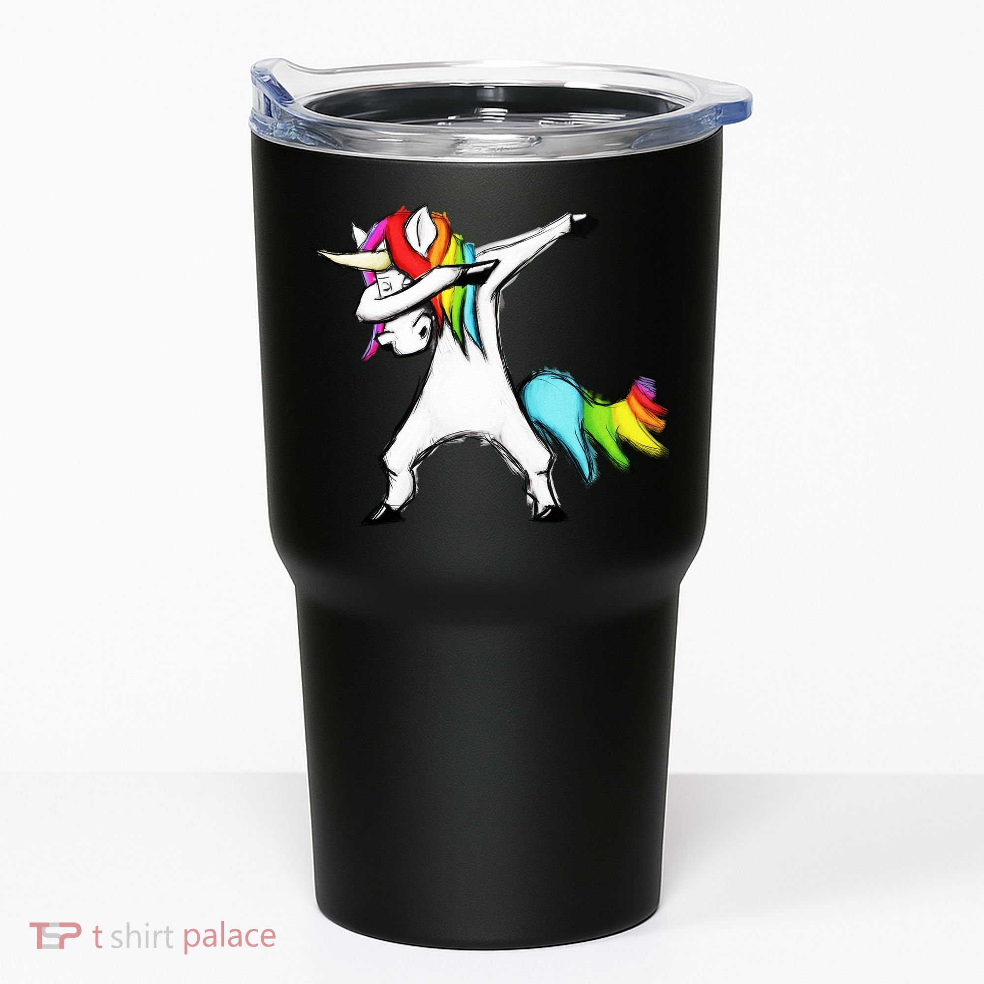 Dabbing Unicorn Tumbler