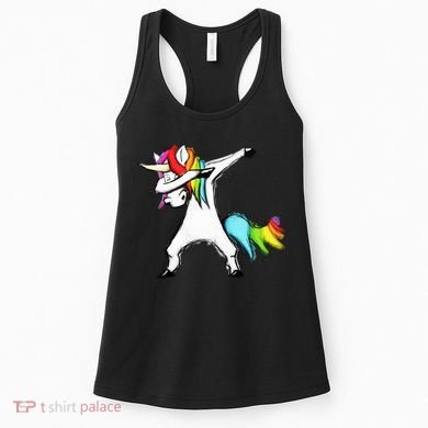 Dabbing Unicorn Women's Tank Top