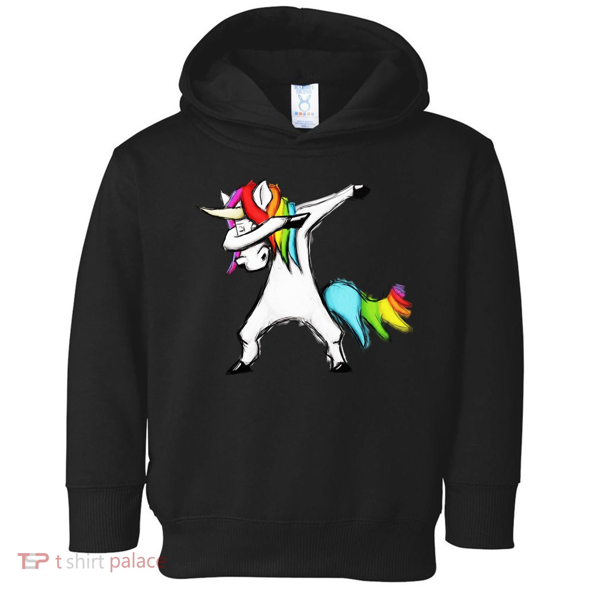 Dabbing Unicorn Toddler Hoodie