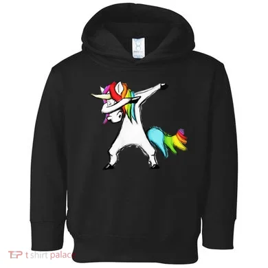 Dabbing Unicorn Toddler Hoodie