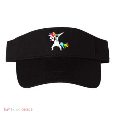 Dabbing Unicorn Visor