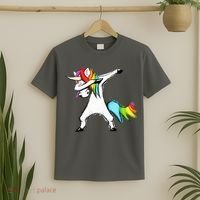 Dabbing Unicorn T-Shirt thumb 2