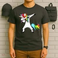 Dabbing Unicorn T-Shirt thumb 6