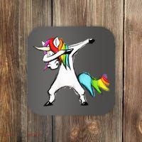 Dabbing Unicorn Coaster thumb 0
