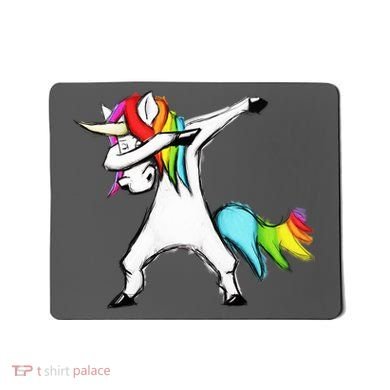 Dabbing Unicorn Mousepad