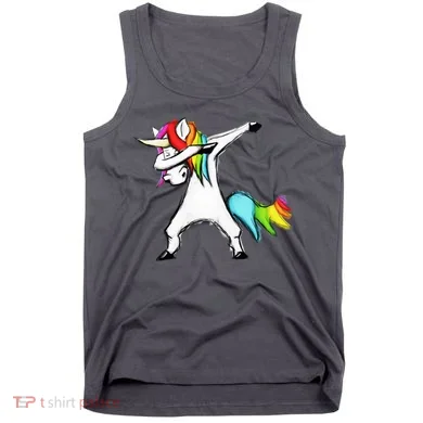 Dabbing Unicorn Tank Top
