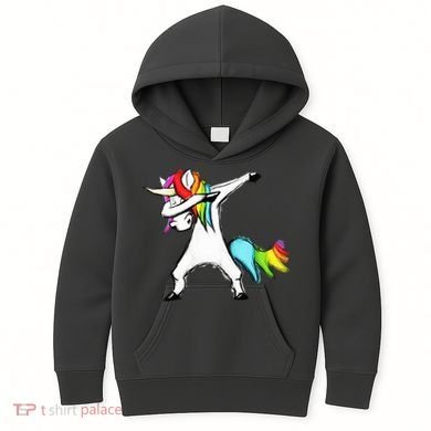 Dabbing Unicorn Kids Hoodie