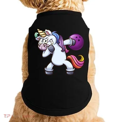 Dabbing Unicorn Bowling  Doggie Tank
