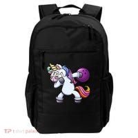 Dabbing Unicorn Bowling  Backpack thumb 0