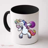 Dabbing Unicorn Bowling  Coffee Mug thumb 0