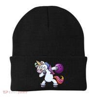 Dabbing Unicorn Bowling  Beanie thumb 0