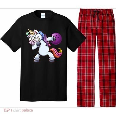 Dabbing Unicorn Bowling  Pajama Set