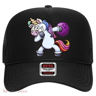 Dabbing Unicorn Bowling  Hat