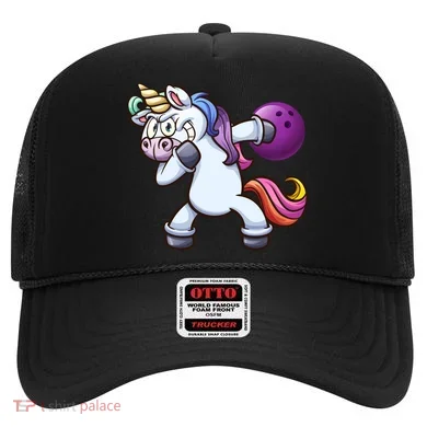 Dabbing Unicorn Bowling  Hat