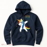 Dabbing Unicorn Hanukkah Hoodie thumb 0