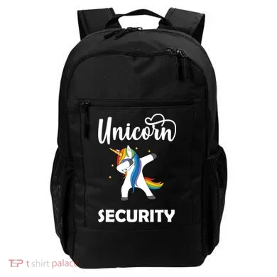 Dabbing Unicorn Security Backpack