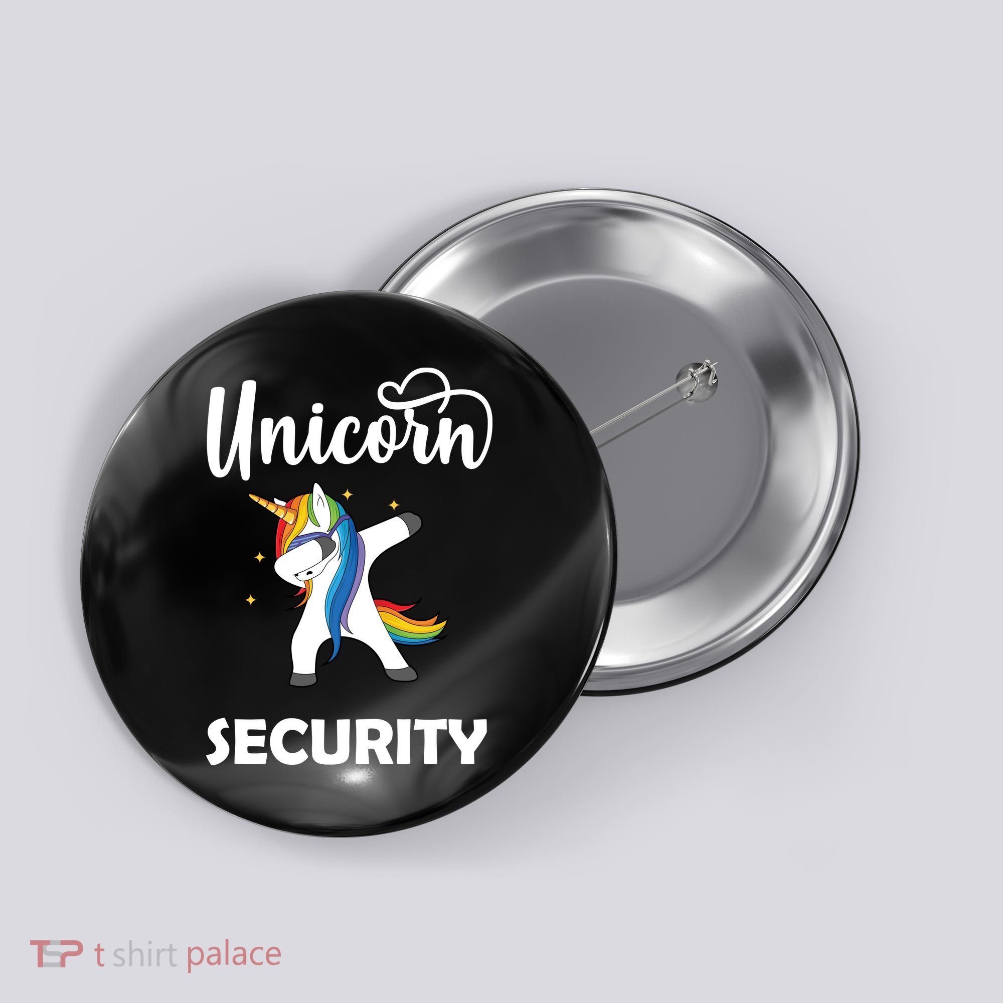 Dabbing Unicorn Security Button