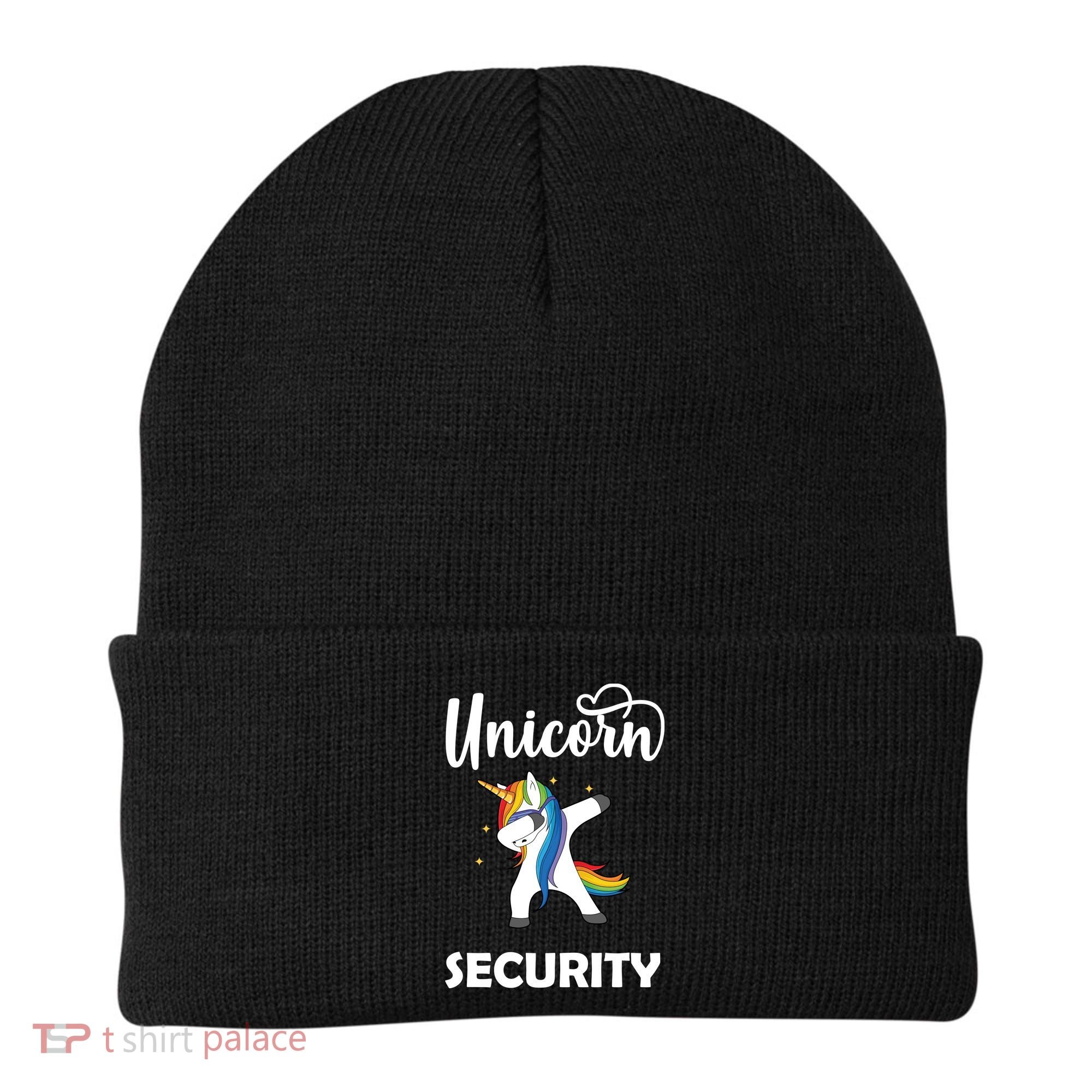 Dabbing Unicorn Security Beanie