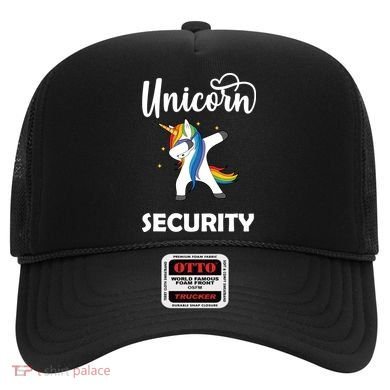 Dabbing Unicorn Security Hat