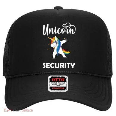 Dabbing Unicorn Security Hat