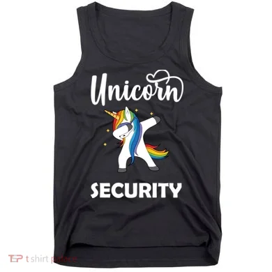 Dabbing Unicorn Security Tank Top