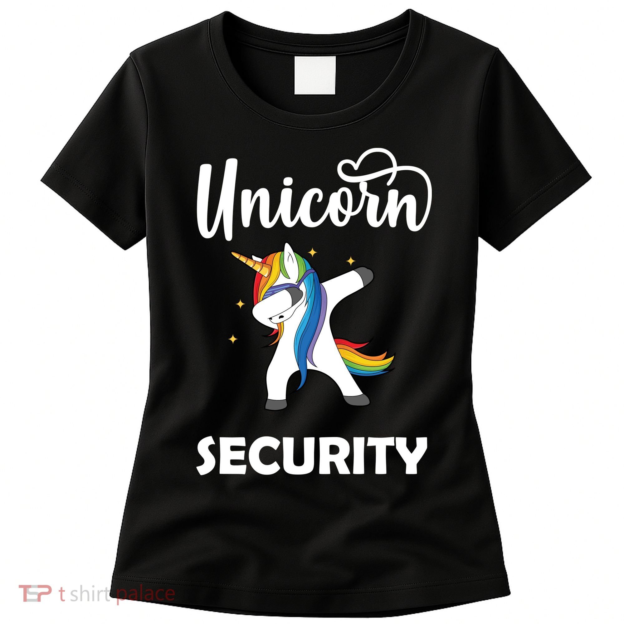 Dabbing Unicorn Security Women's T-Shirt