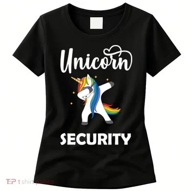 Dabbing Unicorn Security Women's T-Shirt