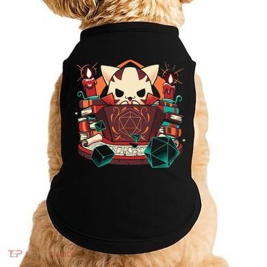 Dungeon And Cats Tabletop Gaming Role Player Doggie Tank