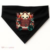 Dungeon And Cats Tabletop Gaming Role Player USA-Made Doggie Bandana thumb 0