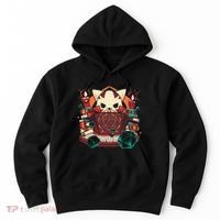 Dungeon And Cats Tabletop Gaming Role Player Hoodie thumb 0