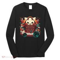 Dungeon And Cats Tabletop Gaming Role Player Long Sleeve Shirt thumb 0