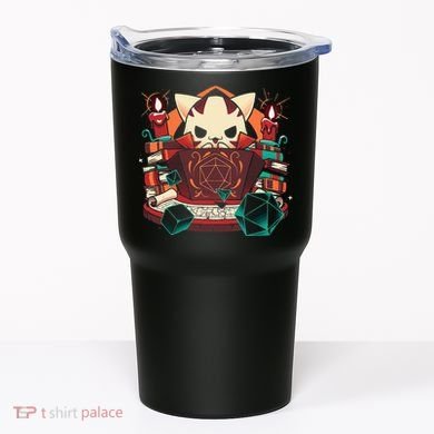Dungeon And Cats Tabletop Gaming Role Player Tumbler