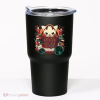 Dungeon And Cats Tabletop Gaming Role Player Tumbler thumb 0